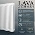 Радиатор стальной трубчатый PRIMOCLIMA LAVA 2-1738-6 S34, белый глянцевый — миниатюра 5
