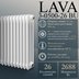 Радиатор стальной трубчатый PRIMOCLIMA LAVA 3-0500-26 BU, белый глянцевый — миниатюра 5