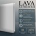 Радиатор стальной трубчатый PRIMOCLIMA LAVA 3-1730-10 S34, белый глянцевый — миниатюра 5